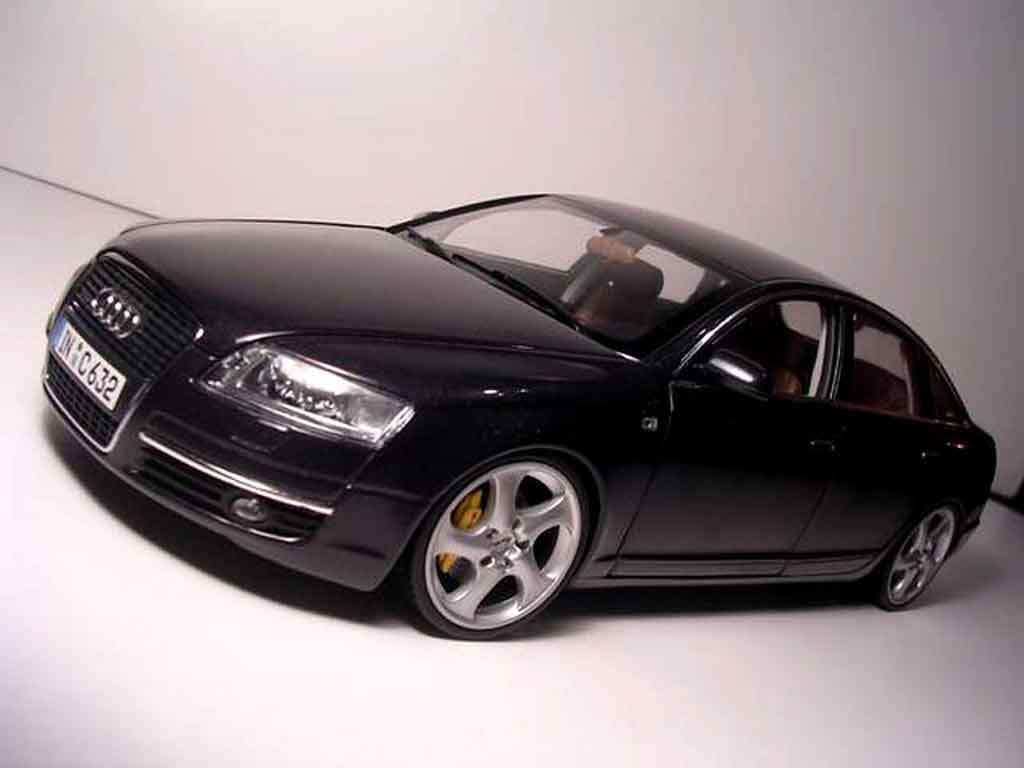 Audi A6 C6 Avant Black Norev 1/18