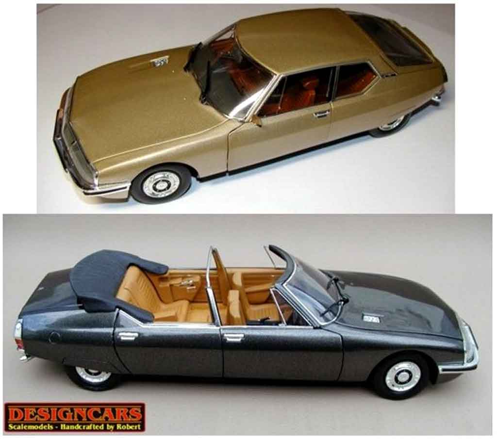 modellino auto scala 1:18 Citroen sm del 1972 della norev modellini diecast