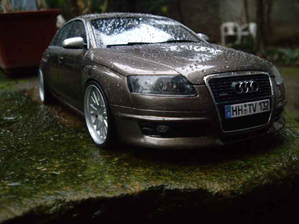 Diecast model cars Audi A6 1/18 Norev 3.2 v6 jantes 18 pouces 