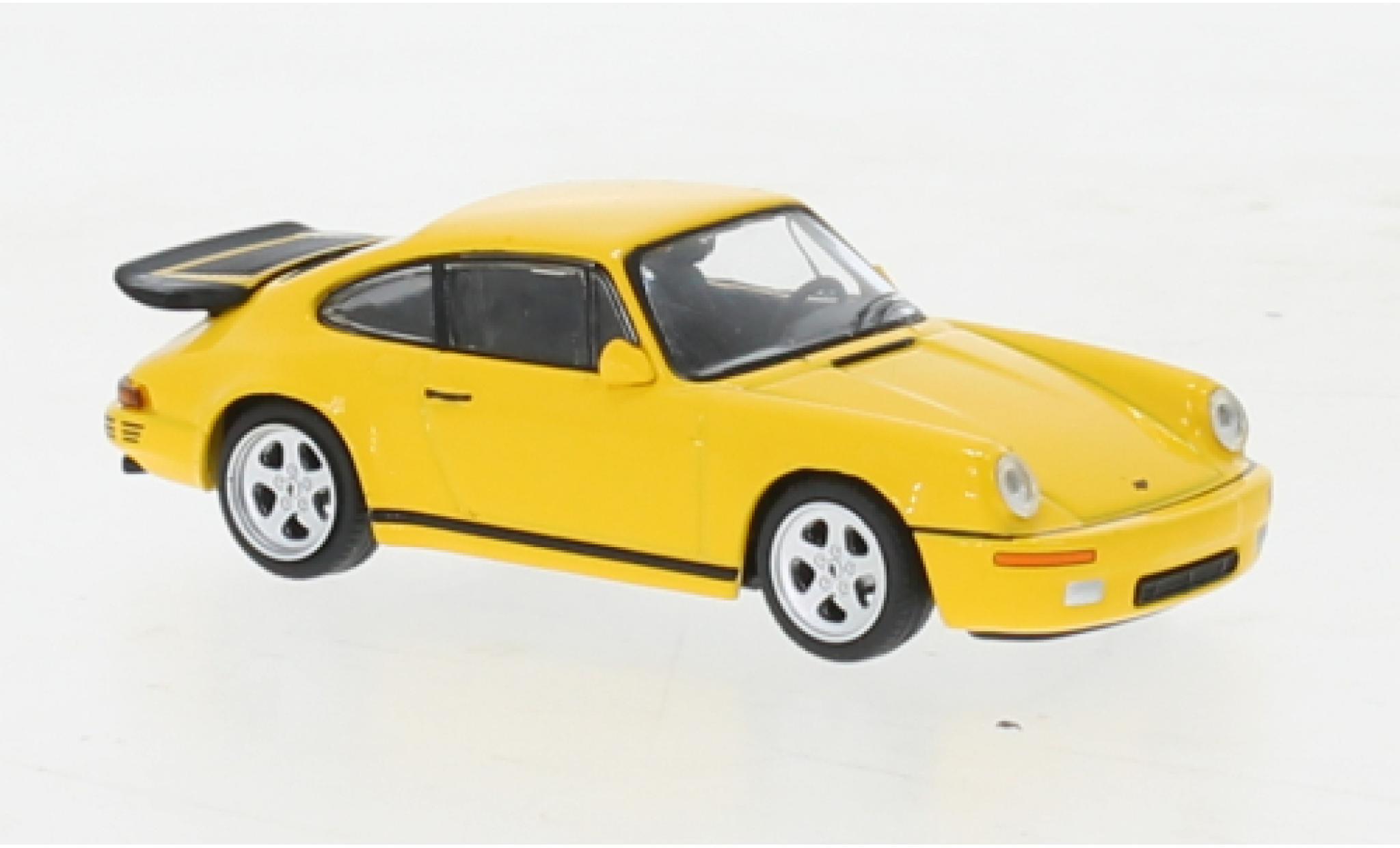 Diecast model cars Ruf CTR RUF 1/18 Spark Porsche 911 RUF ctr 3 grey ...