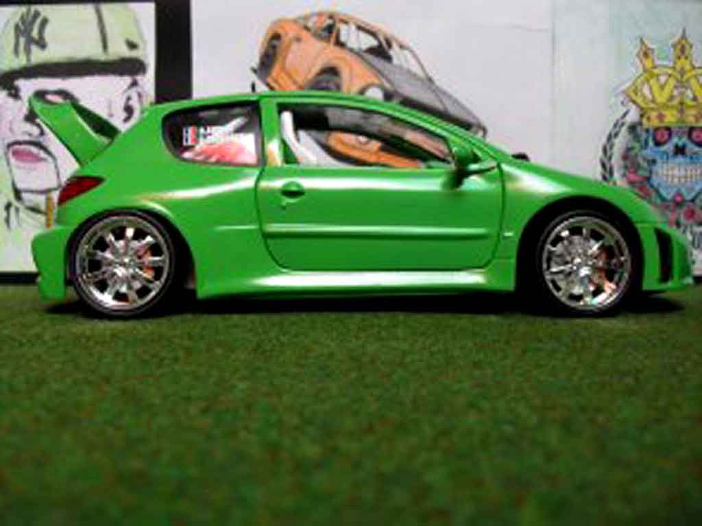 Solido 1/18 - Peugeot 206 Tuning Mtk