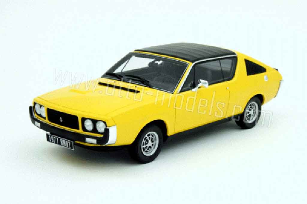 Renault 17 diecast model cars 