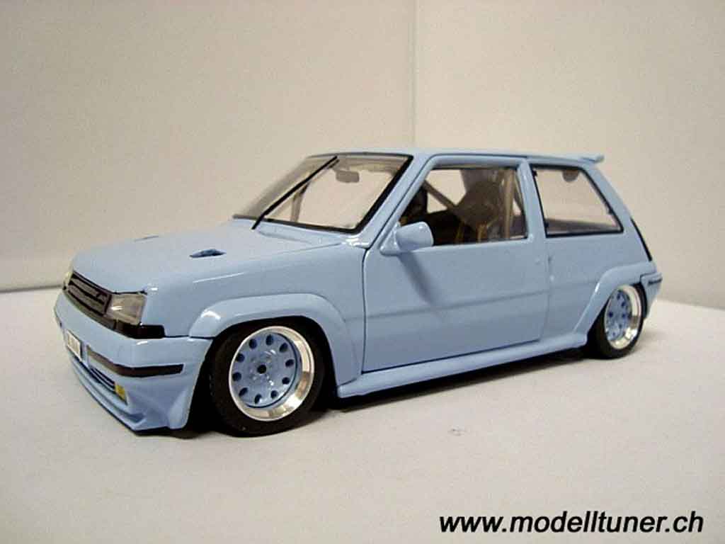 Miniature Renault 5 GT TURBO 1:18 Tour de Corse