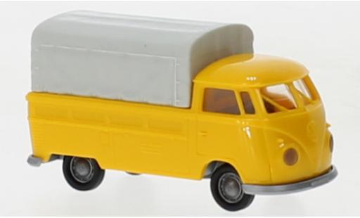 Diecast model cars Volkswagen Polo 1/87 Wiking I yellow