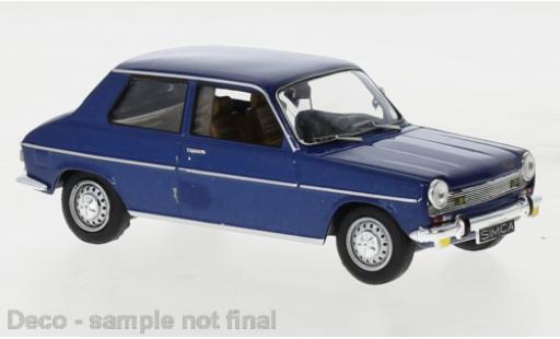 Diecast model cars Simca 1100 1/43 IXO Special metallise blue 1970 Simca 1100 1/43 IXO Special metallise blue 1970 diecast model cars