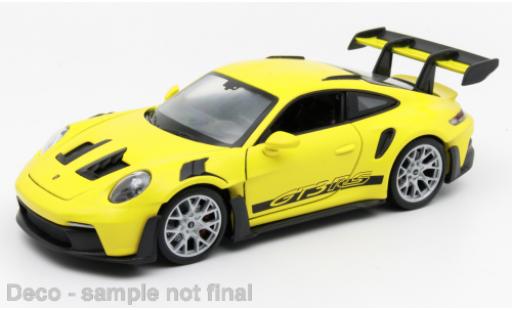 Welly 1/24 Porsche 911 GT3 RS Bianca modellino